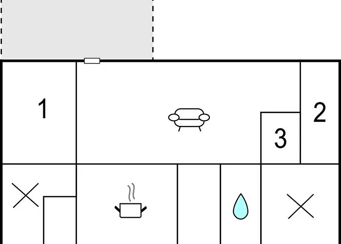 Апартаменты Two-bedroom In Sydals Bredsten (Sonderborg)